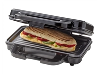 Een Panini grill Tomado zwart/RVS koop je bij The Cartridge Shop bvba