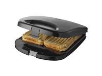 Een Tosti apparaat Tomado XXL 1200 Watt zwart koop je bij Continu Kantoor