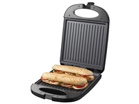 Een Tosti apparaat Tomado XXL 1200 Watt zwart koop je bij Continu Kantoor