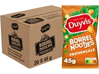 Een Duyvis Borrelnoot Provencale zakje 45 gram koop je bij Continu Kantoor