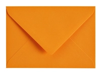 Een Envelop Papicolor C6 114x162mm oranje pak à 6 stuks koop je bij Hoekmankantoorartikelen.nl