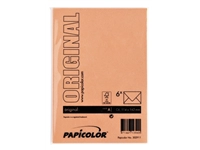 Een Envelop Papicolor C6 114x162mm oranje pak à 6 stuks koop je bij Hoekmankantoorartikelen.nl