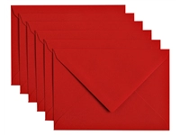 Een Envelop Papicolor C6 114x162mm rood pak à 6 stuks koop je bij Hoekmankantoorartikelen.nl