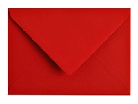 Een Envelop Papicolor C6 114x162mm rood pak à 6 stuks koop je bij Hoekmankantoorartikelen.nl