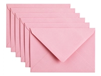 Een Envelop Papicolor C6 114x162mm babyroze pak à 6 stuks koop je bij Hoekmankantoorartikelen.nl