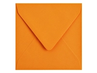 Een Envelop Papicolor 140x140mm oranje pak à 6 stuks koop je bij Hoekmankantoorartikelen.nl