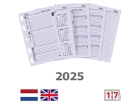 Een Agendavulling 2025 Kalpa Mini 7dagen/2pagina's koop je bij Hoekmankantoorartikelen.nl