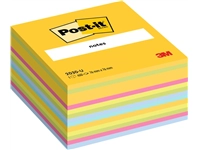 Een Memoblok Post-it 2030 76x76mm kubus ultra assorti koop je bij Hoekmankantoorartikelen.nl