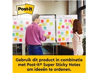 Een Meeting chart Post-it 563R Super Sticky 50,8x58,4cm met tafelstandaard wit 20 vel koop je bij Hoekmankantoorartikelen.nl