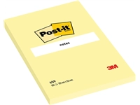 Een Memoblok Post-it 659 102x152mm geel koop je bij Hoekmankantoorartikelen.nl