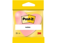 Een Memoblok Post-it Vormen 2007 70x70mm kubus hart roze koop je bij Hoekmankantoorartikelen.nl