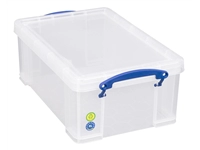 Een Opbergbox Really Useful 9 liter 395x255x155mm koop je bij VHK Kantoorartikelen