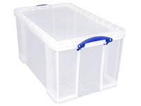 Een Opbergbox Really Useful 84 liter 710x440x380mm koop je bij VHK Kantoorartikelen