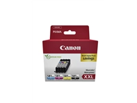 Een Inktcartridge Canon CLI-581XXL zwart + 3 kleuren koop je bij Hoekmankantoorartikelen.nl