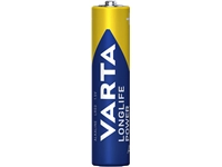 Een Batterij Varta Longlife Power 4xAAA koop je bij VHK Kantoorartikelen