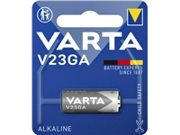 Een Batterij Varta V23GA alkaline blister à 1stuk koop je bij VHK Kantoorartikelen