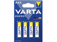 Een Batterij Varta Energy 4xAAA koop je bij VHK Kantoorartikelen