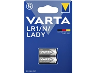 Een Batterij Varta LR1/N/Lady alkaline blister à 2stuk koop je bij VHK Kantoorartikelen