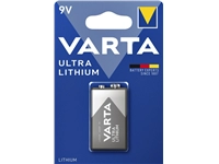 Een Batterij Varta Ultra lithium 9Volt koop je bij VHK Kantoorartikelen