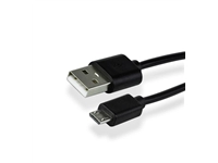 Een Kabel Green Mouse USB Micro-A 2.0 1 meter zwart koop je bij VHK Kantoorartikelen