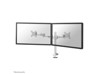 Een Monitorarm Neomounts D935DG 2x10-27" doorvoer zilvergrijs koop je bij VHK Kantoorartikelen