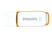 Een USB-stick 3.0 Philips Snow Edition Sunrise Orange 128GB koop je bij VHK Kantoorartikelen