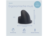 Een Muis R-Go Ergonomisch HE Break Draad Rechts M koop je bij Hoekmankantoorartikelen.nl