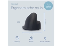 Een Muis R-Go Ergonomisch HE Break Draad Links M koop je bij Hoekmankantoorartikelen.nl