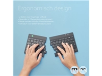 Een Toetsenbord R-Go Ergonomisch Split Break QWERTY koop je bij VHK Kantoorartikelen