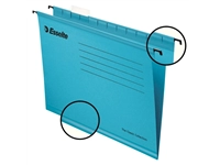 Een Hangmap Esselte Classic folio V-bodem 382x240mm blauw koop je bij Company Supplies