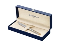 Een Vulpen Waterman Hémisphère stainless steel GT medium koop je bij VHK Kantoorartikelen