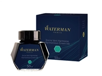 Een Vulpeninkt Waterman 50ml harmonieus groen koop je bij VHK Kantoorartikelen