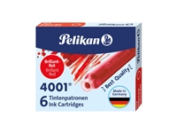 Een Inktpatroon Pelikan 4001 rood koop je bij Hoekmankantoorartikelen.nl