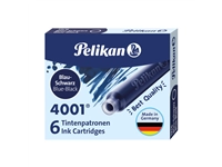 Een Inktpatroon Pelikan 4001 blauw/zwart koop je bij VHK Kantoorartikelen