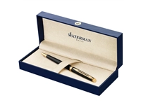 Een Balpen Waterman Hémisphère black lacquer GT medium koop je bij Hoekmankantoorartikelen.nl