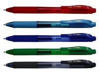 Een Gelschrijver Pentel BL107 Energel-X medium zwart koop je bij Hoekmankantoorartikelen.nl