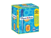 Een Balpen Paper Mate Inkjoy 100RT medium blauw valuepack 80+20 gratis koop je bij VHK Kantoorartikelen