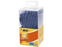 Een Balpen Bic M10 medium blauw in tubo verpakking koop je bij VHK Kantoorartikelen