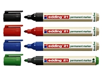 Een Viltstift edding 21 Ecoline rond assorti 1.5-3mm doos à 4st koop je bij VHK Kantoorartikelen