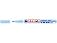 Een Viltstift edding 751 lakmarker rond 1-2mm pastel blauw koop je bij VHK Kantoorartikelen