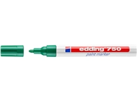 Een Viltstift edding 750 lakmarker rond 2-4mm groen koop je bij Hoekmankantoorartikelen.nl