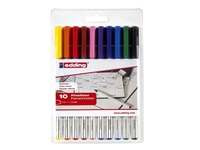 Een Fineliner Edding 89/10 fijn assorti blister à 10 stuks koop je bij VHK Kantoorartikelen