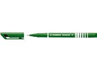 Een Fineliner STABILO Sensor 187/36 medium groen koop je bij VHK Kantoorartikelen