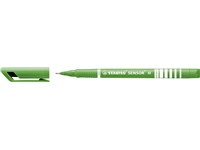 Een Fineliner STABILO Sensor 187/43 medium lichtgroen koop je bij VHK Kantoorartikelen