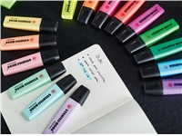 Een Markeerstift STABILO BOSS Original 70/6 pastel assorti etui à 6 stuks koop je bij VHK Kantoorartikelen