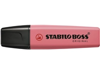 Een Markeerstift STABILO BOSS Original 70/150 pastel kersenbloesem roze koop je bij VHK Kantoorartikelen