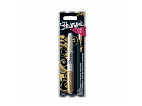 Een Viltstift Sharpie rond fijn metallic goud blister à 1 stuk koop je bij VHK Kantoorartikelen