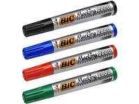 Een Viltstift Bic 2000 ecolutions rond large zwart koop je bij VHK Kantoorartikelen