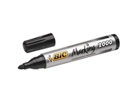 Een Viltstift Bic 2000 ecolutions rond large zwart koop je bij VHK Kantoorartikelen