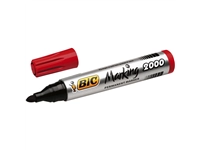 Een Viltstift Bic 2000 ecolutions rond large rood koop je bij VHK Kantoorartikelen